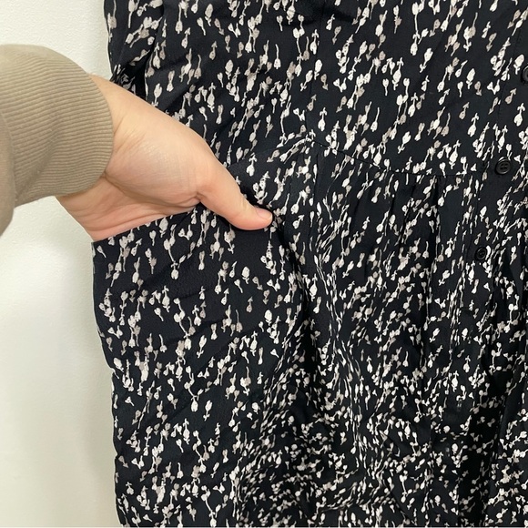 Garnet Hill Long Sleeve Dress with Pockets - Picture 5 of 6